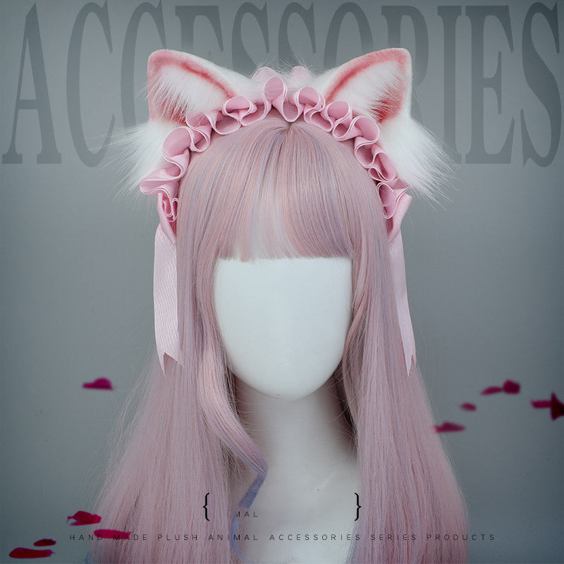 猫の波のヘッドバンド