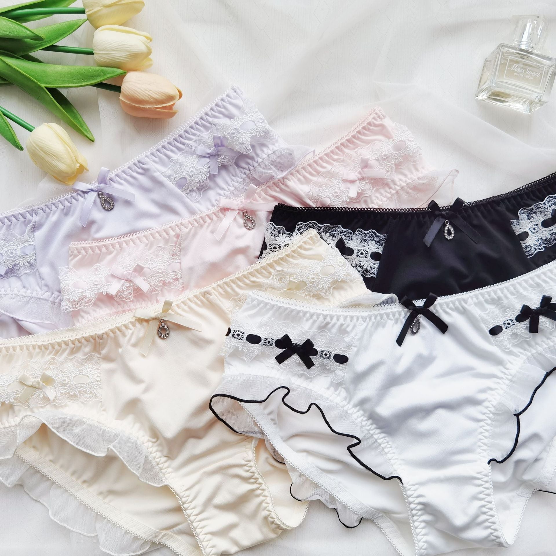 5pcs Kawaii Japanese Panty Set Sofyee 5pcs-kawaii-japanese-panty-set-sofyee