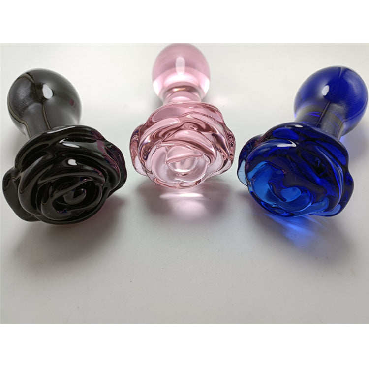 Glass Anal Rose Sofyee Glass Anal Rose Sofyee