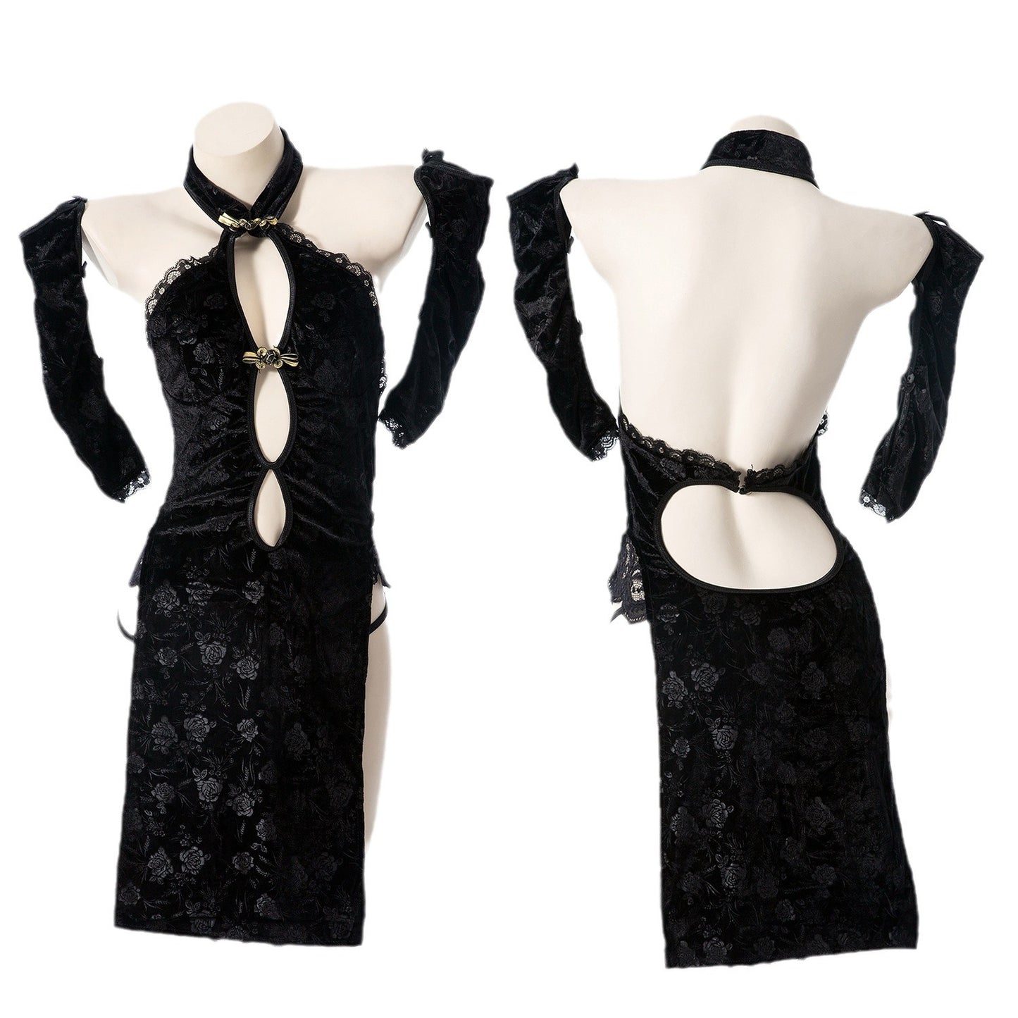 Lolita Gothic Chinese Maid Lingerie