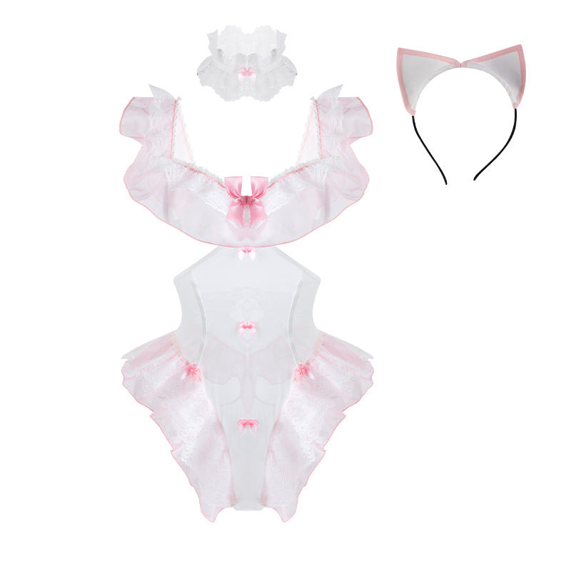 Kawaii Pet Neko Girl Lolita Lingerie Set