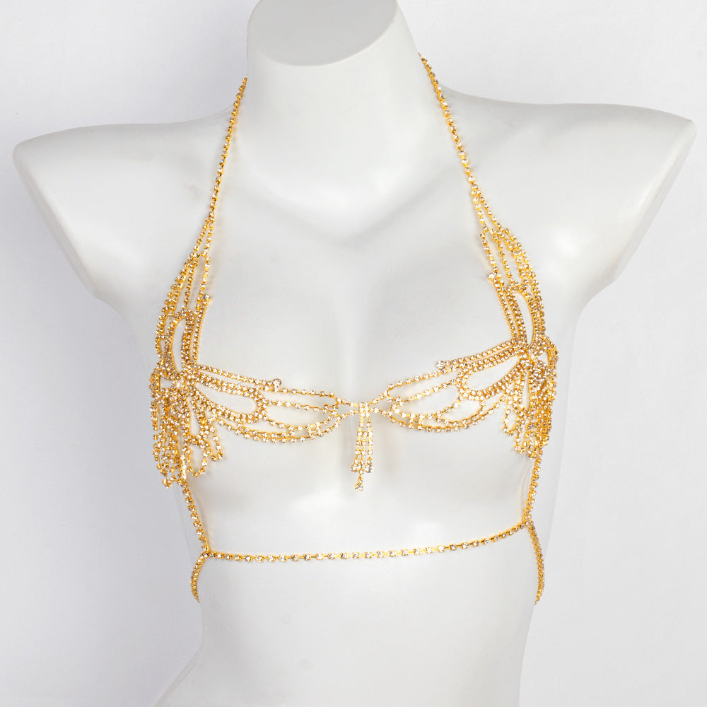 Butterfly Diamond Bra