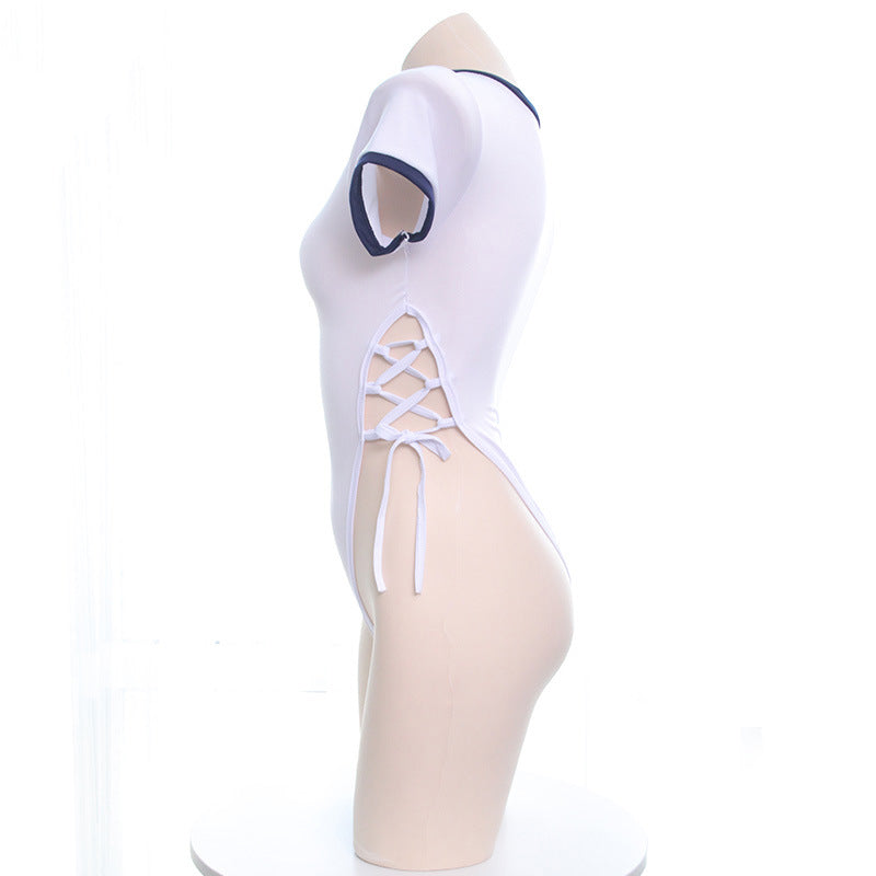 Japanese Sexy Anime School Girl Kawaii Bodysuit Lingerie