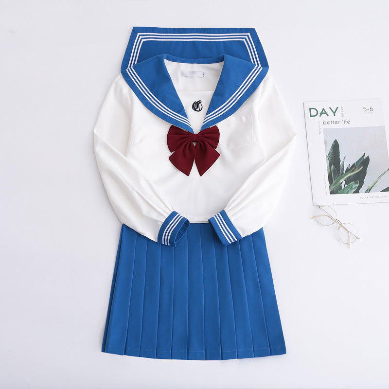 和風スイーツJK制服カレッジスタイルスーツ