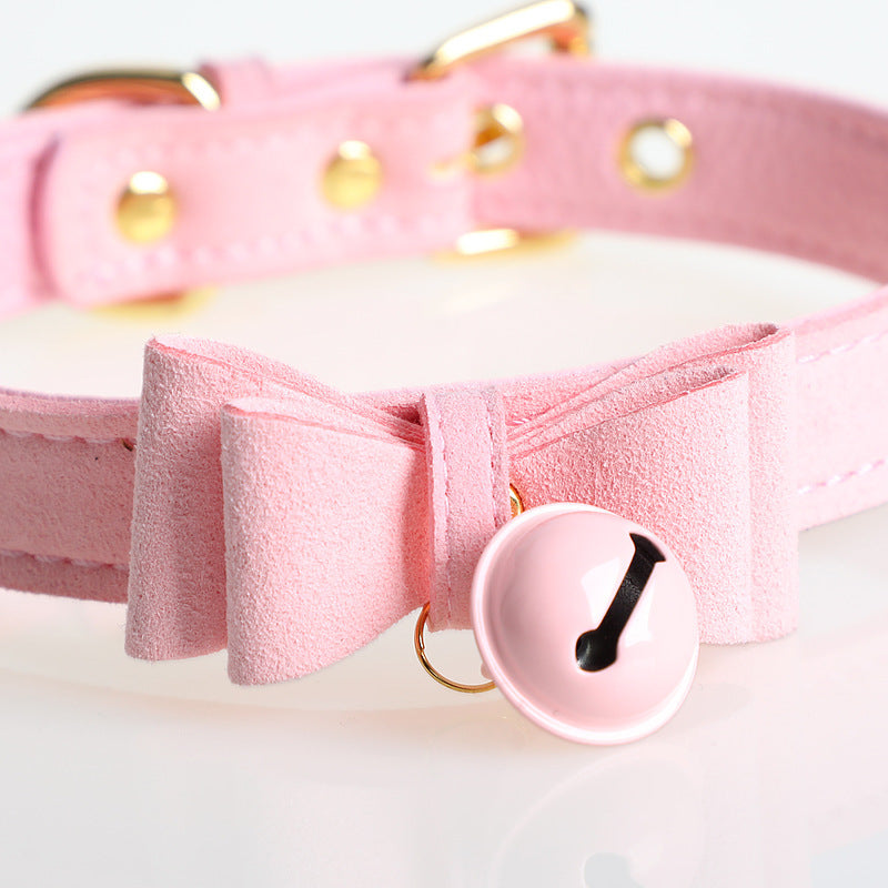 アニメ マンガ 猫 ピンク カラー ベル チョーカー