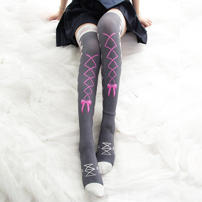 Anime Kawaii Manga Kawaii Knee High Long Socks