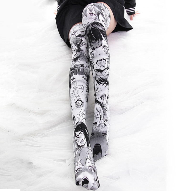 Anime Kawaii Manga Kawaii Knee High Long Socks