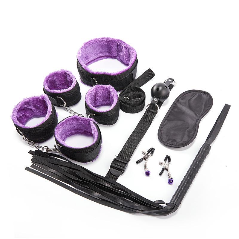 BDSM Gear 7 PCS Set-She can not close her legs so it is easy to play with
