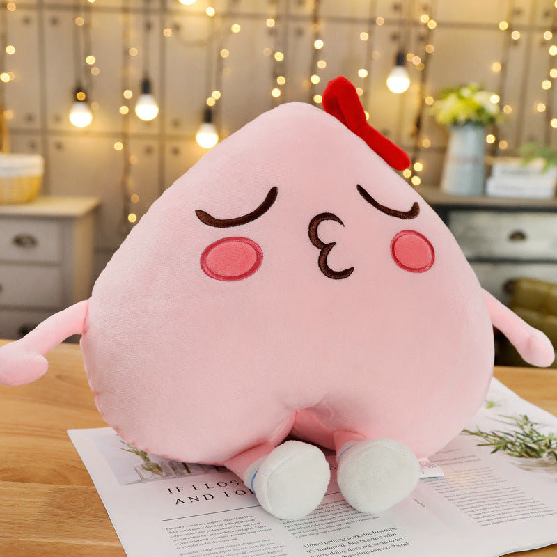 Heart Peachy Kiss Cushion