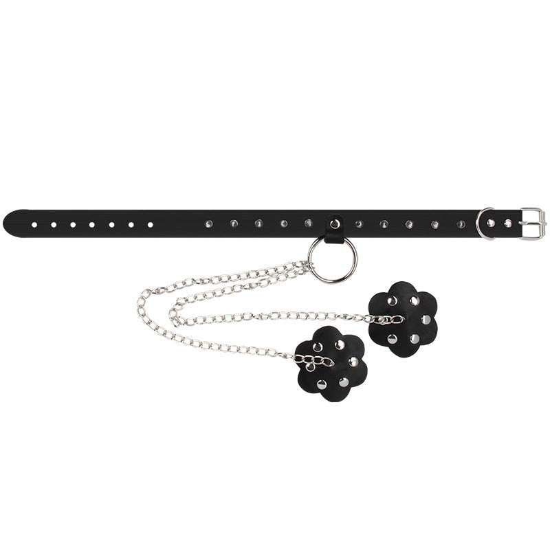 Sofyee BDSM Rivet Dog Slave Collar With Adult Sex Toys Alternative Toys