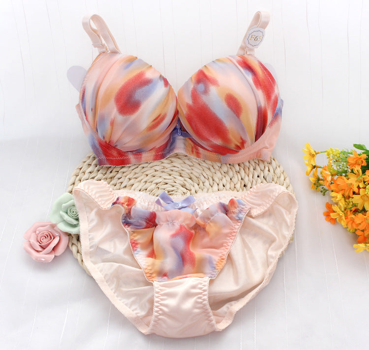 Pastel Eye Candy Underwire Demi Bra & Panty Set – Sofyee