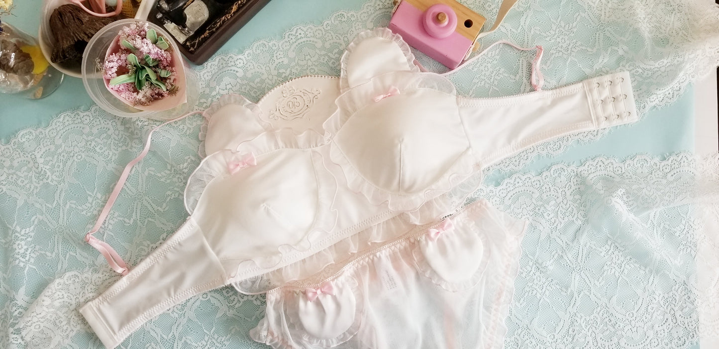 Kawaii Bear Tube Top Set