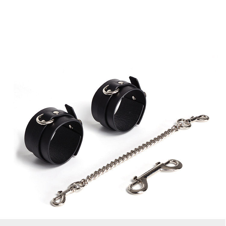 Bdsm Leather Training Bondage-6Pcs Set