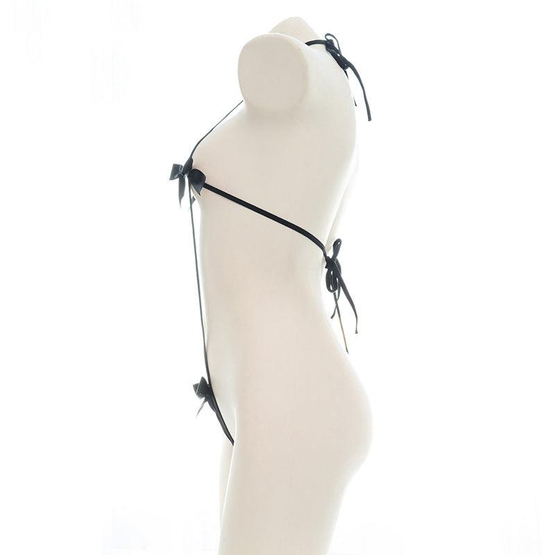 Two-Dimensional Sexy Small Bow Bikini Underwear