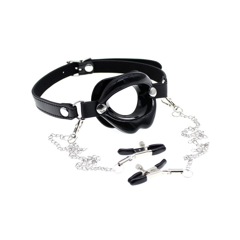 Sofyee BDSM Black Mouth plug