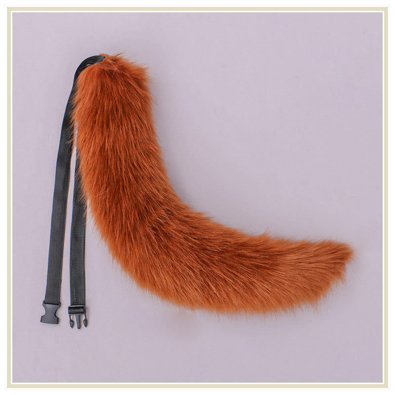 ペットプレイ - 毛むくじゃらのキツネの女の子のしっぽ