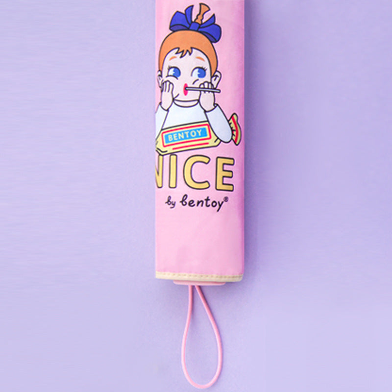 Pastel Cartoon Kawaii Aesthetic Umbrella