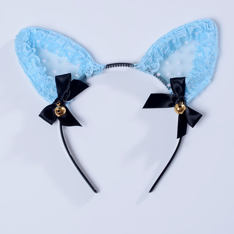 Kawaii sexy temptation lace cat ear headband