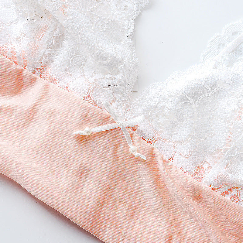 シラ レース ブラレット & パンティ セット 42993