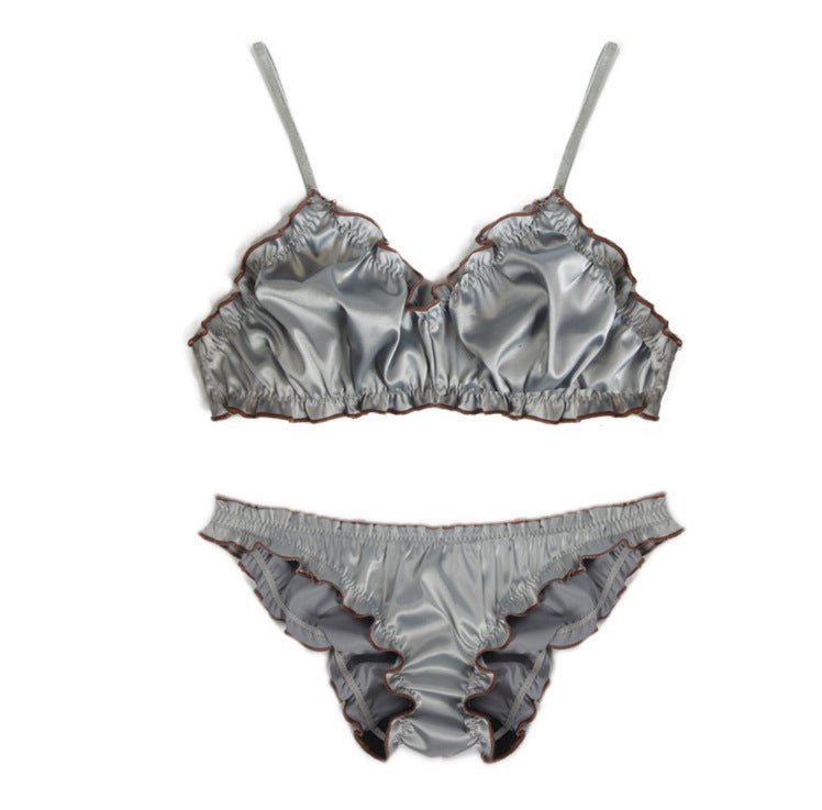 Happy Weekend Rose Pink Angel Cute Sweetie Baby Bralette Set