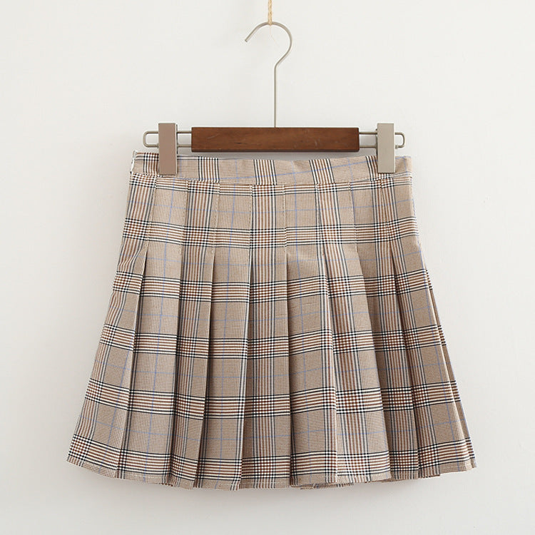 Kawaii Strawberry Cherry Fruit Pastel Skirt