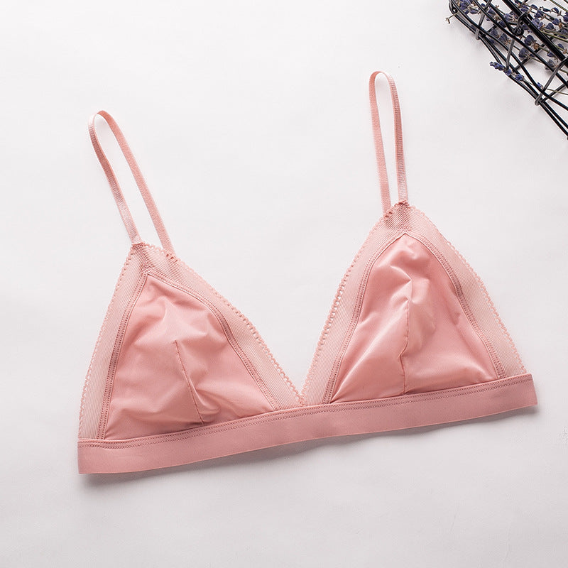 Silk Cute Comfy Soft Cup Bralette