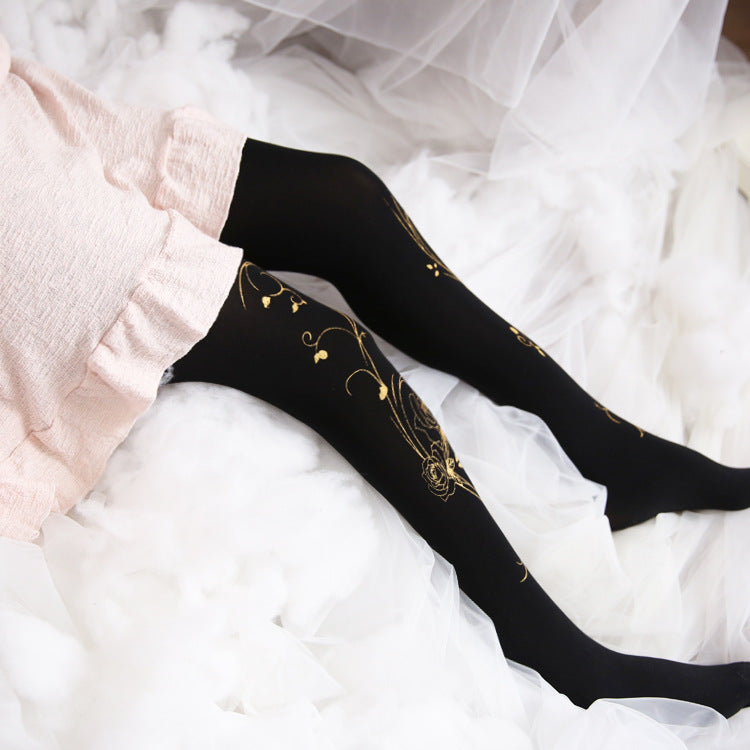 Kawaii Tumblr Lolita Cutie Animal Fleece Oberschenkelhohe lange Socken