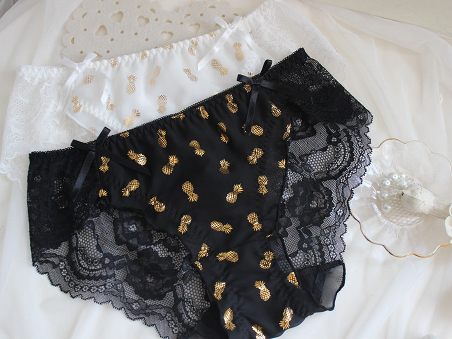 Fruity Pineapple Pastel Aesthetic Tumblr Candy Japanese Cute Kawaii Sweetie Baby Panty