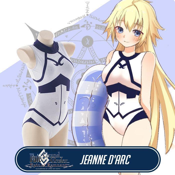 Fate/Grand Order Summer Jeanne d'Arc One Piece Anime Kawaii Swimsuit Sofyee Fate/Grand Order Summer Jeanne d'Arc One Piece Anime Kawaii Swimsuit Sofyee