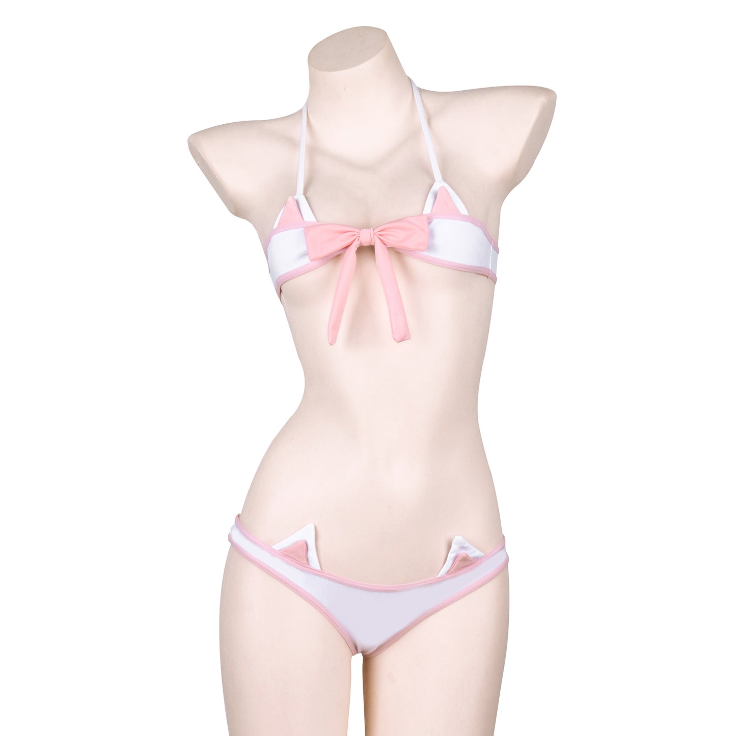 Katze Kätzchen Sexy Kawaii Dessous Anime Erdbeere Shimapan Schleifen Bikini Set