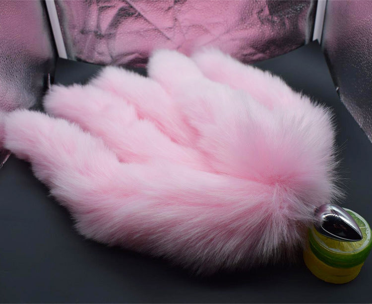 Sehr langer Neunschwnziger Fuchs-Buttplug-Schwanz Sofyee Sehr langer Neunschwnziger Fuchs-Buttplug-Schwanz Sofyee