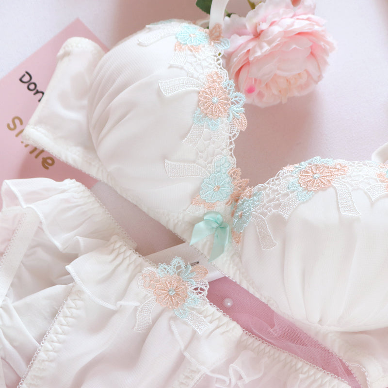Sofyee Kawaii Wirefree Bra Set
