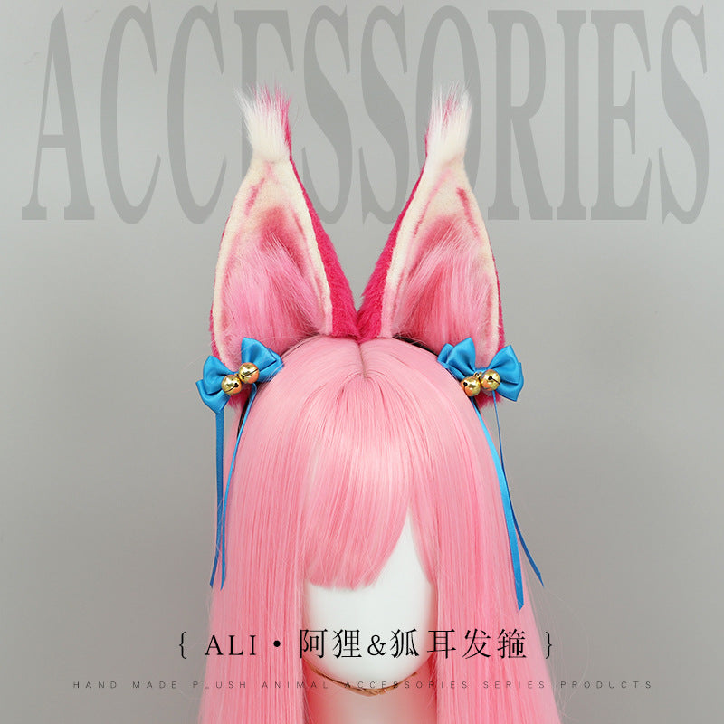 アニメセクシーかわいいキツネの女の子のヘッドバンド