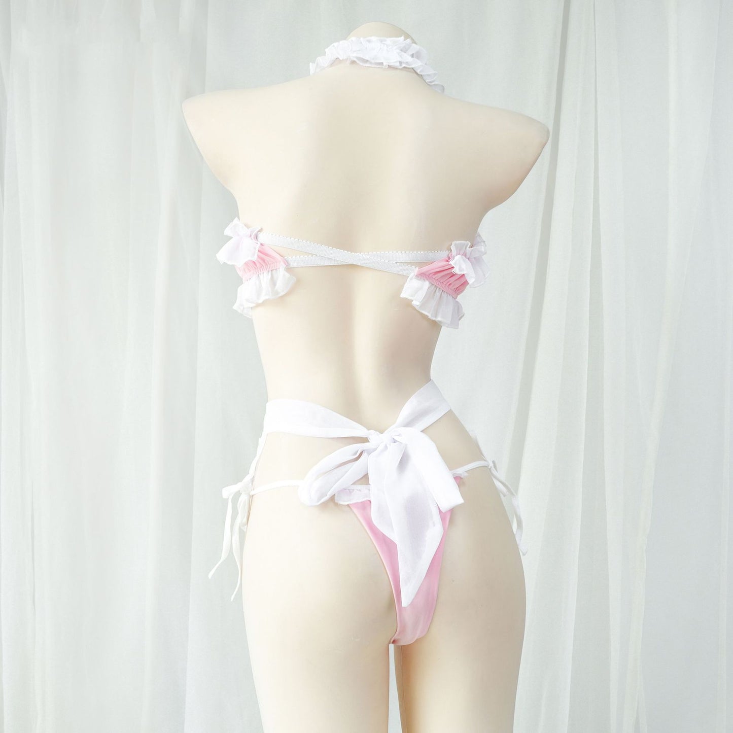 Pink Japanese Kawaii Anime Maid -Pink Maid