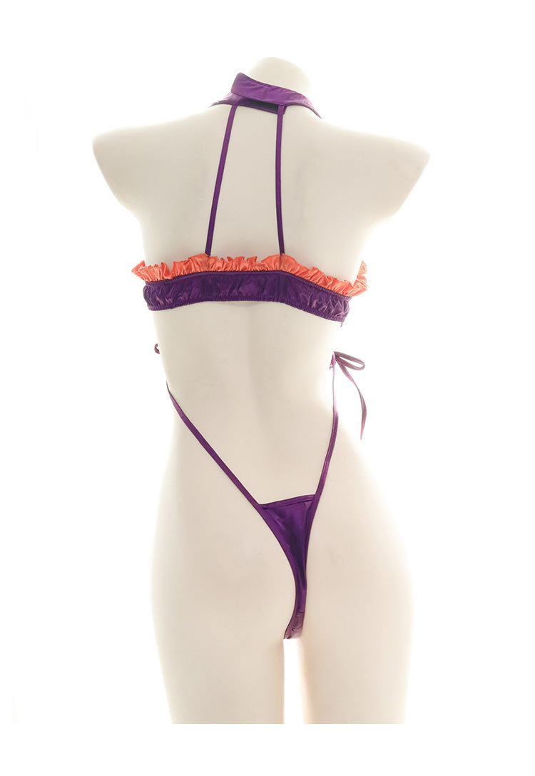 アニメ セクシー フリル ハロウィン スリングショット