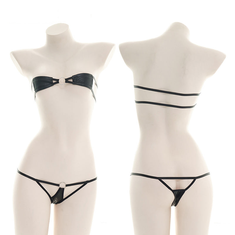 Anime Sexy Kawaii Shimapan Micro Bikini Set