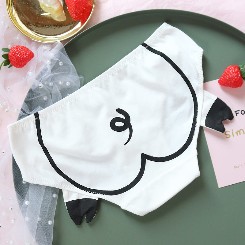Japanese Anime sweet and cute cartoon animal cat Corgi PP panties