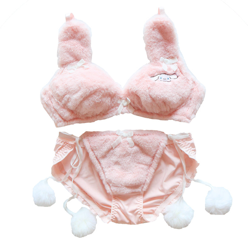 Japanese Bunny Kawaii Sweetie Cute Sweetie Bra Set