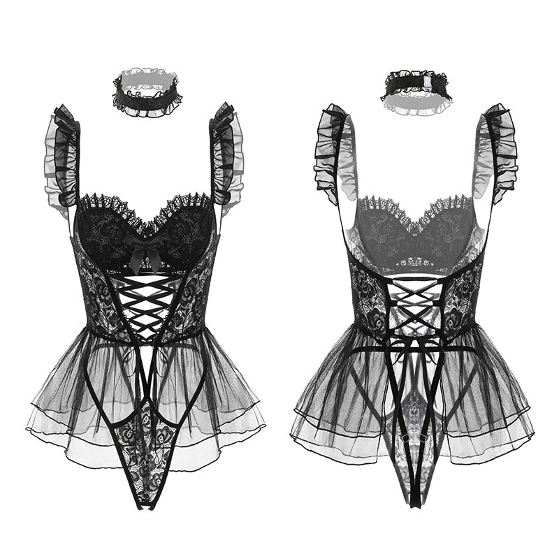 Sexy Anime Apron-Ruffle