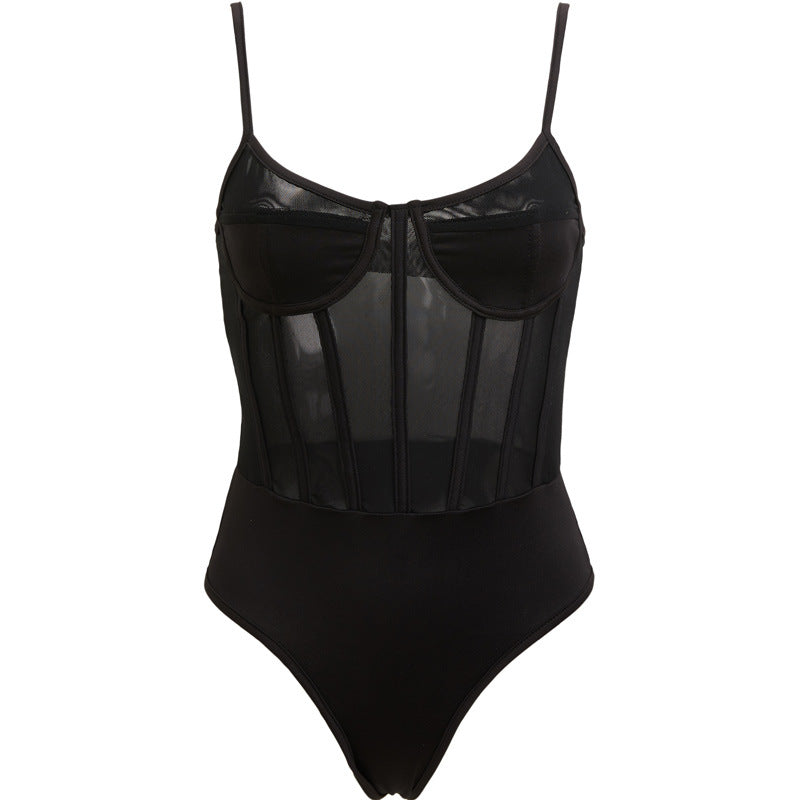 Sofyee Punk Sweetheart Sexy One-Piece Pajamas