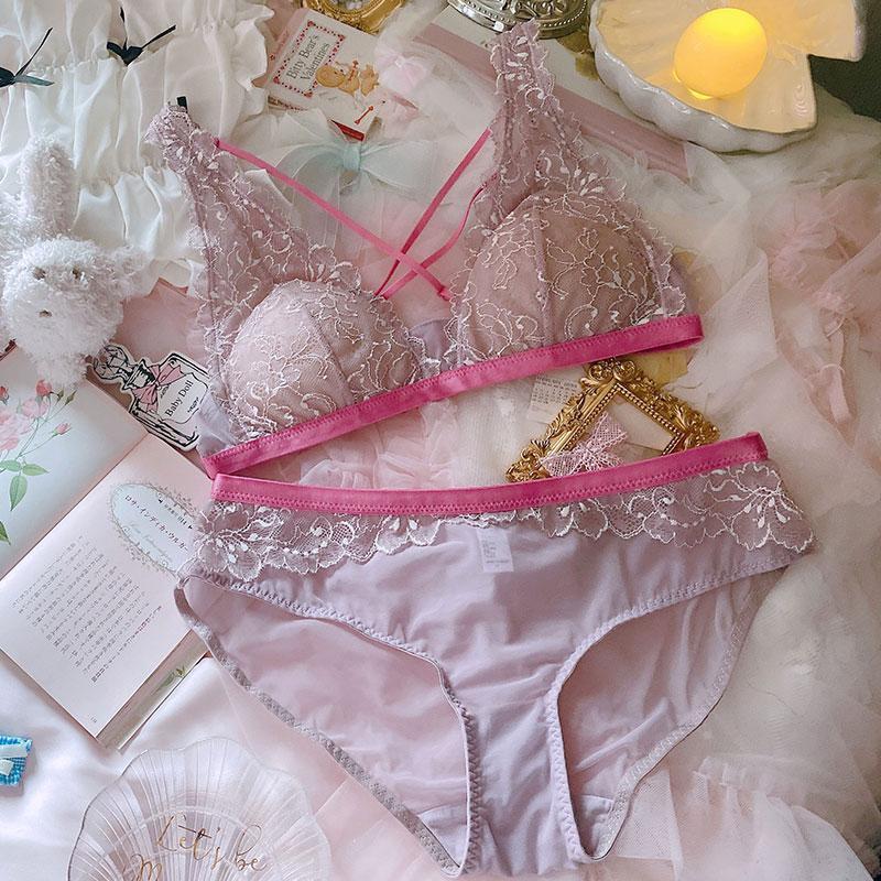 Rosa und lila sexy Mdchen Spitze Kreuz schner Rcken Unterwsche ohn Sofyee Rosa und lila sexy Mdchen Spitze Kreuz schner Rcken Unterwsche ohn Sofyee