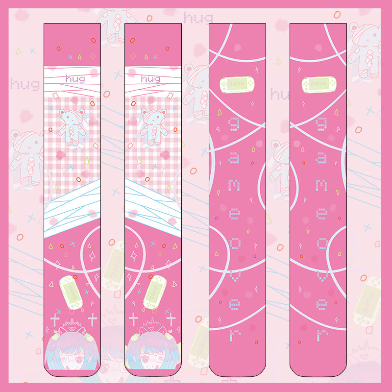 Cat Bunny Neko Knee High Long Socks