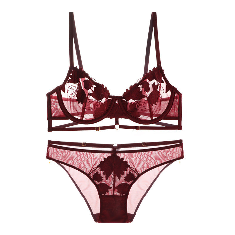 Complete Innocence See Through All Over Bra & Panty Set