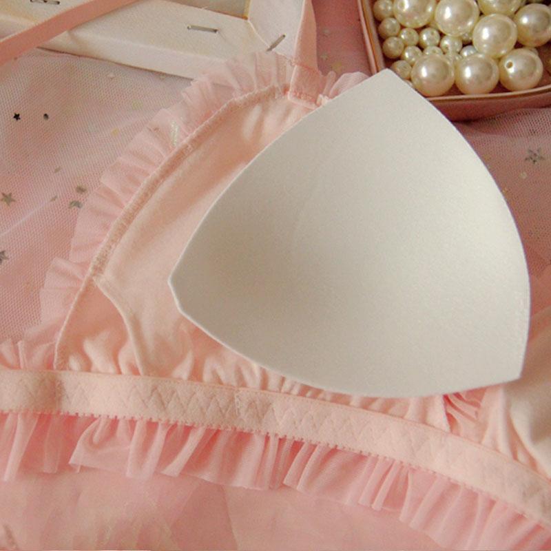 Rosa Cartoon-Pastell-Liebhaber-niedliches Sweetie-Baby-Bralette-Set