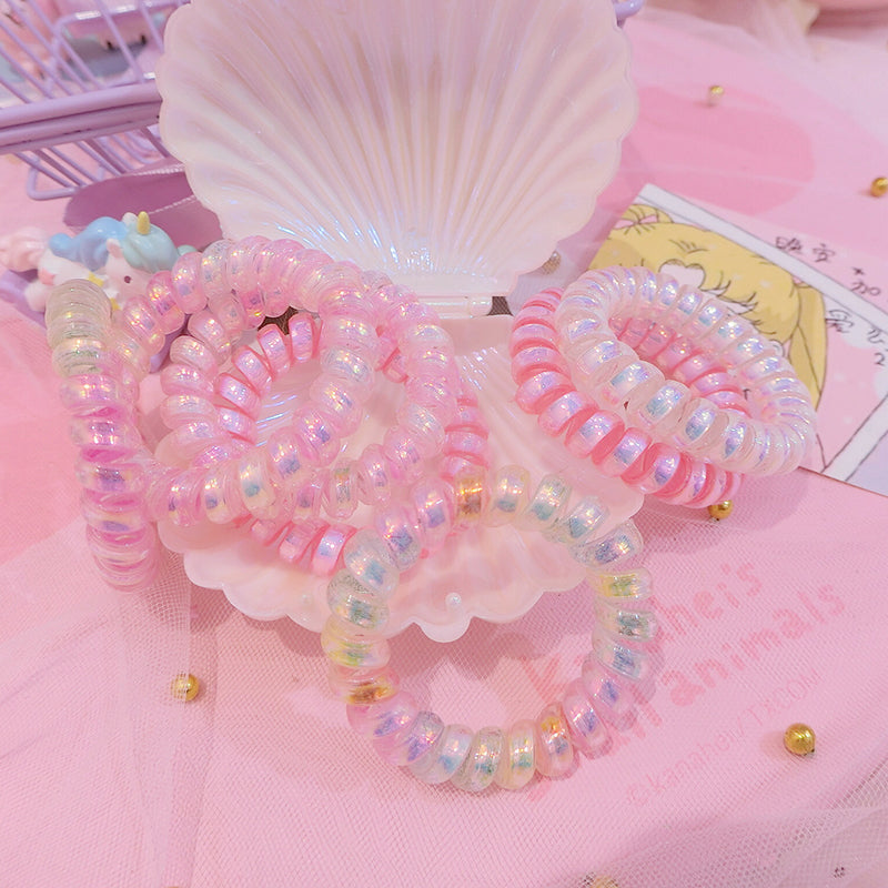 Laser Japanese Harajuku Pastel Kawaii Hair Circle