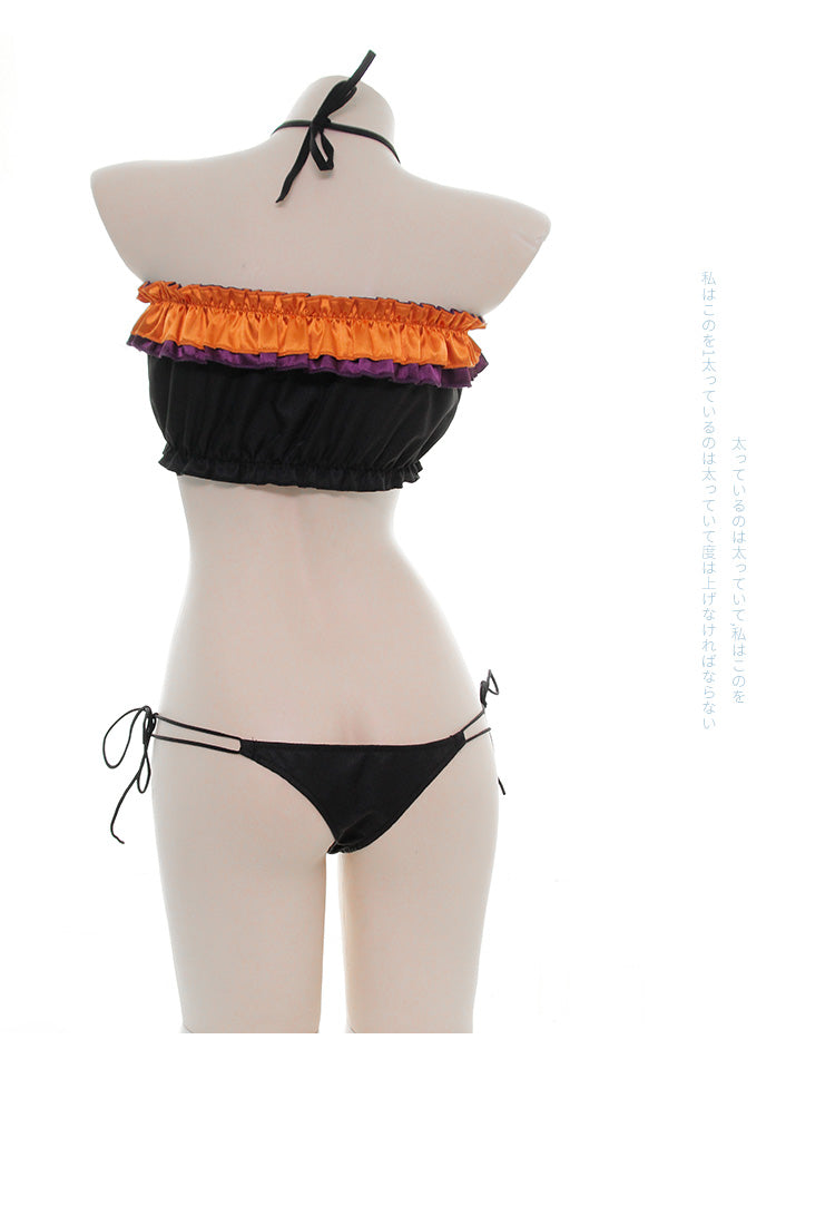 Halloween Cat Kawaii Lingerie Set