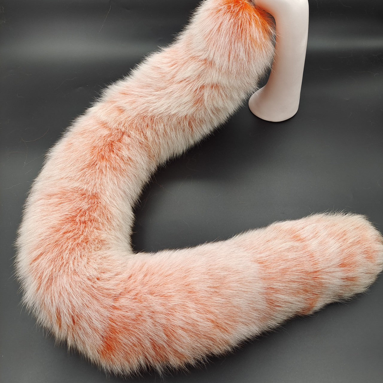 Queue de plug anal de renard long orange – Sofyee