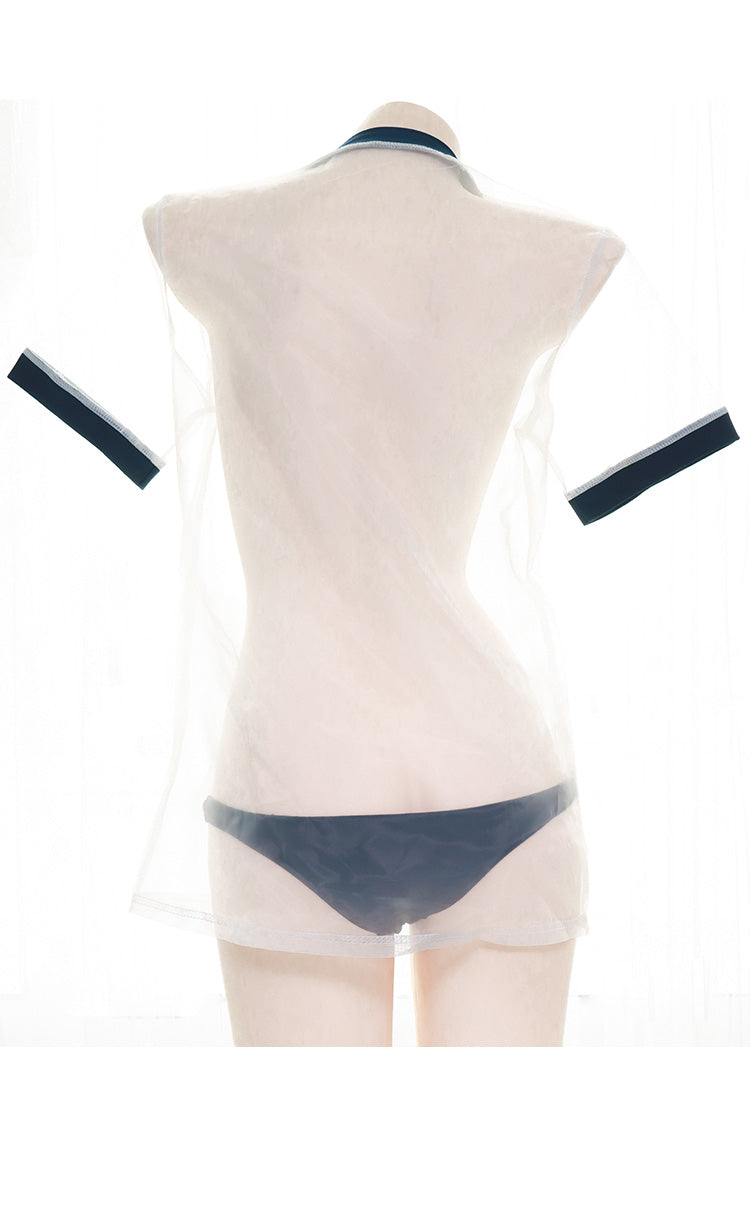 Japanese Sexy School Girl-Transparent