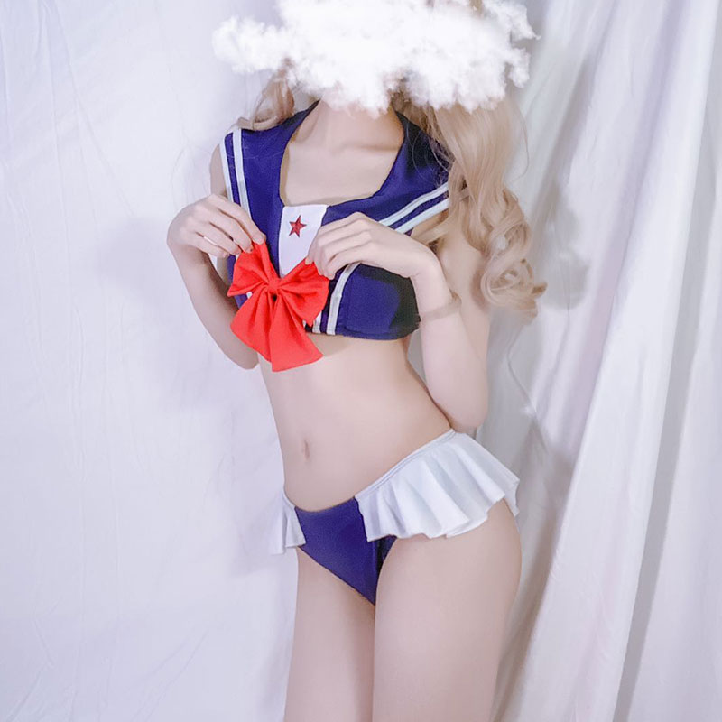 Japanese Anime Sailor Moon Lingerie Set - Pink Kawaii Moon