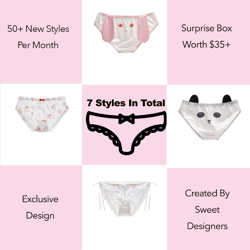 Panty Surprise Box - $19 Get 7 Different Styles – Sofyee